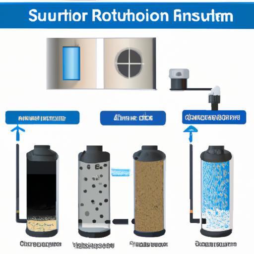 Các công nghệ lọc nước tiên tiến trong máy lọc nước Sunhouse bao gồm lọc RO, tiệt trùng bằng tia cực tím (UV) và lọc bằng than hoạt tính.